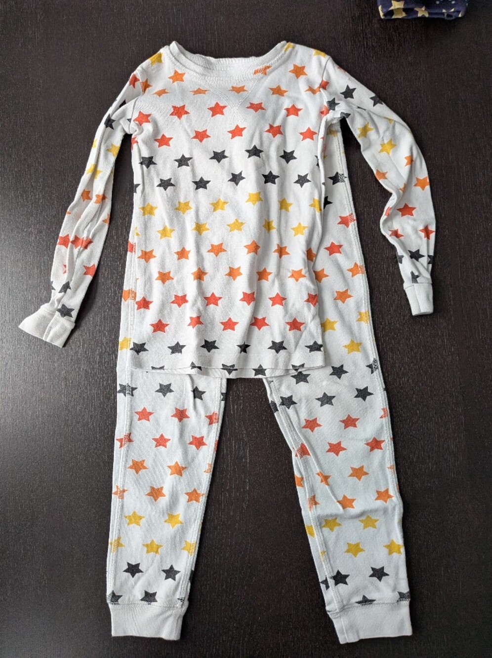 Primary Cotton Pajamas Long Sleeve Autumn, Size 6-7